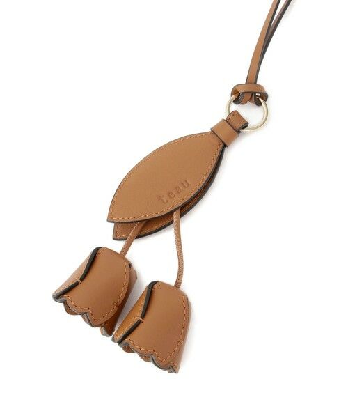 ROPE' / ロペ キーホルダー・ストラップ | 【teau・牛革】panier tulip ring charm（キー/バッグチャーム・ネックレス） | 詳細19