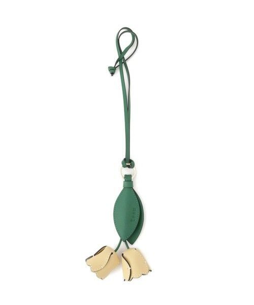 ROPE' / ロペ キーホルダー・ストラップ | 【teau・牛革】panier tulip ring charm（キー/バッグチャーム・ネックレス） | 詳細25