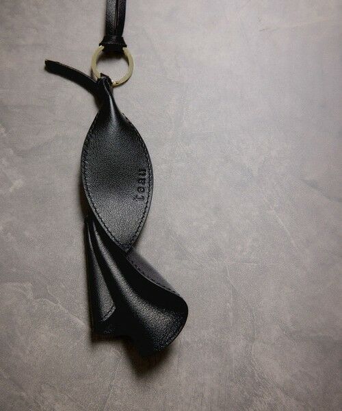 ROPE' / ロペ キーホルダー・ストラップ | 【teau・牛革】panier pansy ring charm（キー/バッグチャーム・ネックレス） | 詳細1