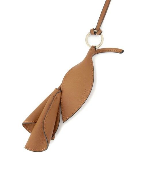 ROPE' / ロペ キーホルダー・ストラップ | 【teau・牛革】panier pansy ring charm（キー/バッグチャーム・ネックレス） | 詳細10