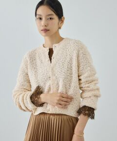 ROPE' / ロペ カーディガン・ボレロ | 【COOHEM(コーヘン)】 COTTON FANCY YARN KNIT CARDIGAN