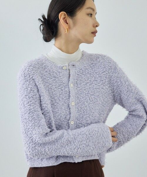 ROPE' / ロペ カーディガン・ボレロ | 【COOHEM(コーヘン)】 COTTON FANCY YARN KNIT CARDIGAN | 詳細12