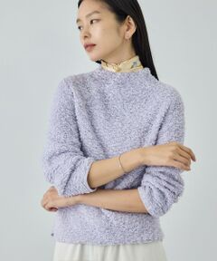 ROPE' / ロペ ニット・セーター | 【COOHEM(コーヘン)】COTTON FANCY YARN HIGH NECK KNIT