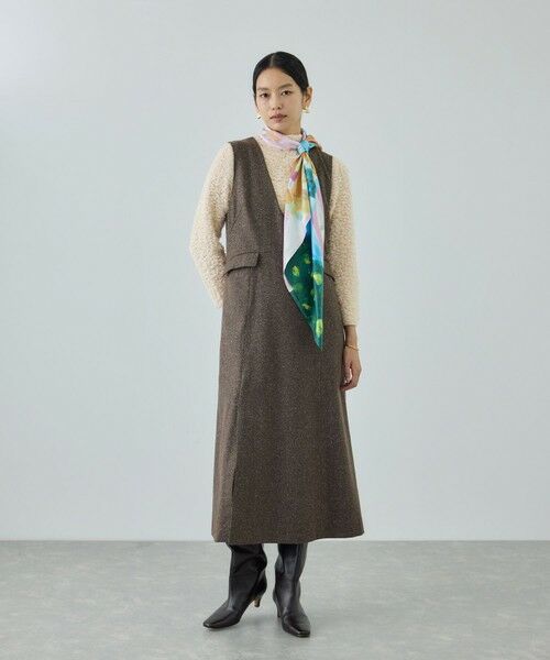 ROPE' / ロペ ニット・セーター | 【COOHEM(コーヘン)】COTTON FANCY YARN HIGH NECK KNIT | 詳細12