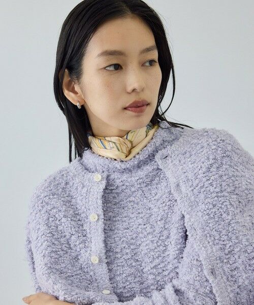 ROPE' / ロペ ニット・セーター | 【COOHEM(コーヘン)】COTTON FANCY YARN HIGH NECK KNIT | 詳細14