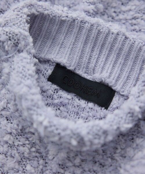 ROPE' / ロペ ニット・セーター | 【COOHEM(コーヘン)】COTTON FANCY YARN HIGH NECK KNIT | 詳細21