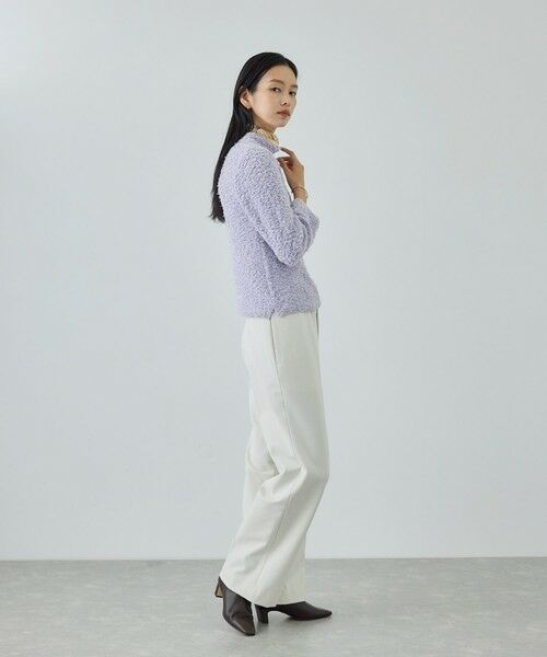 ROPE' / ロペ ニット・セーター | 【COOHEM(コーヘン)】COTTON FANCY YARN HIGH NECK KNIT | 詳細3