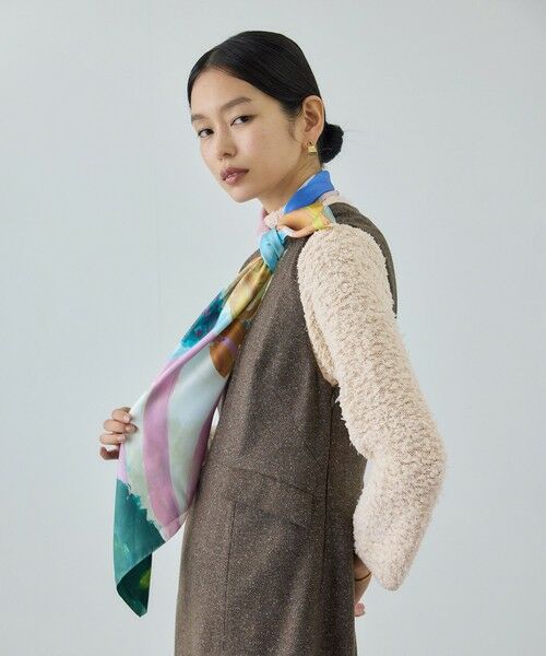 ROPE' / ロペ ニット・セーター | 【COOHEM(コーヘン)】COTTON FANCY YARN HIGH NECK KNIT | 詳細4