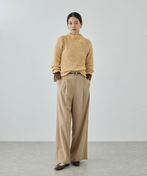 ROPE' / ロペ ニット・セーター | 【COOHEM(コーヘン)】COTTON FANCY YARN HIGH NECK KNIT | 詳細6