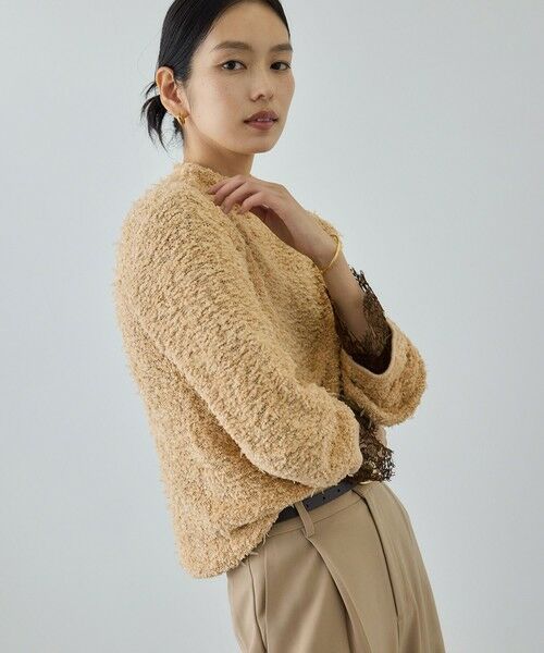 ROPE' / ロペ ニット・セーター | 【COOHEM(コーヘン)】COTTON FANCY YARN HIGH NECK KNIT | 詳細8