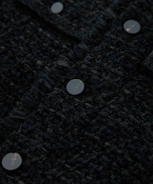 ROPE' / ロペ ノーカラージャケット | 【COOHEM(コーヘン)】BASIC TWEED VELVET JACKET | 詳細13