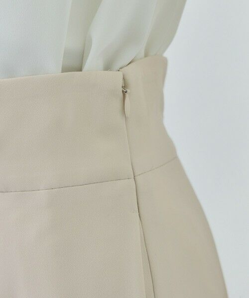 ROPE' / ロペ ミニ・ひざ丈スカート | トリアセダブルクロス ハイウエストタイトスカート/イージーケア・セットアップ対応・26SS | 詳細12