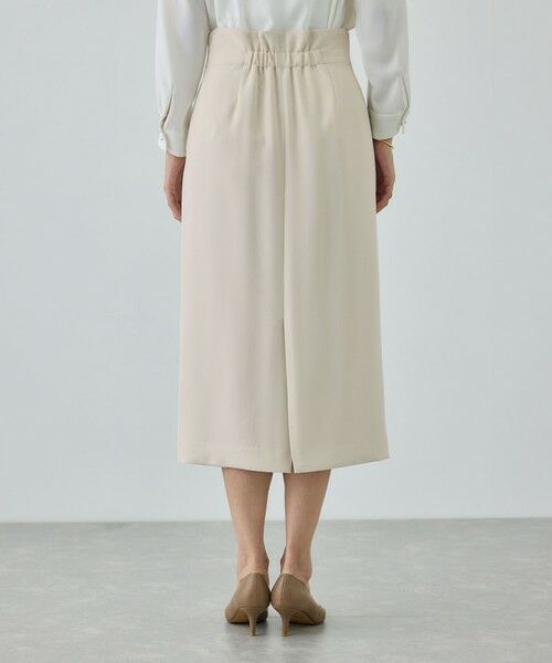 ROPE' / ロペ ミニ・ひざ丈スカート | トリアセダブルクロス ハイウエストタイトスカート/イージーケア・セットアップ対応・26SS | 詳細9