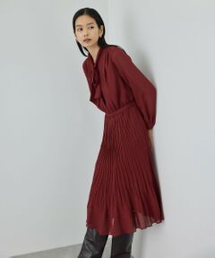 ROPE' / ロペ ロング・マキシ丈ワンピース | ジョーゼットシフォンプリーツワンピース/26SS