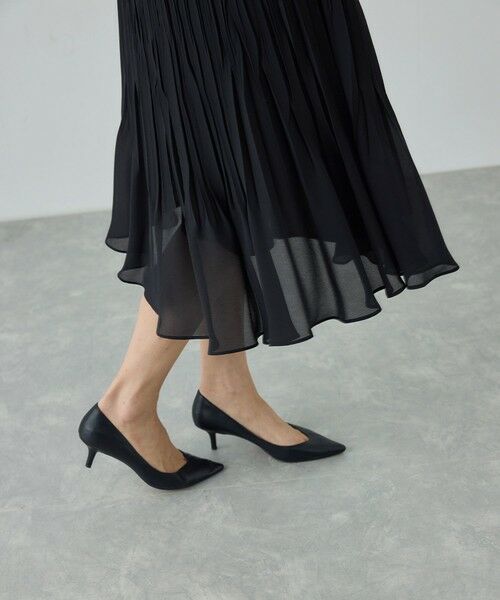 ROPE' / ロペ ロング・マキシ丈ワンピース | ジョーゼットシフォンプリーツワンピース/26SS | 詳細16