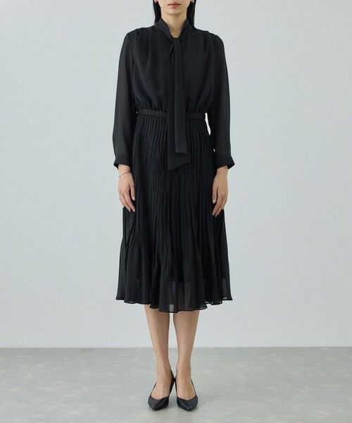 ROPE' / ロペ ロング・マキシ丈ワンピース | ジョーゼットシフォンプリーツワンピース/26SS | 詳細17