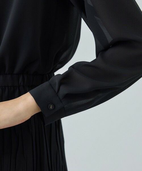 ROPE' / ロペ ロング・マキシ丈ワンピース | ジョーゼットシフォンプリーツワンピース/26SS | 詳細22