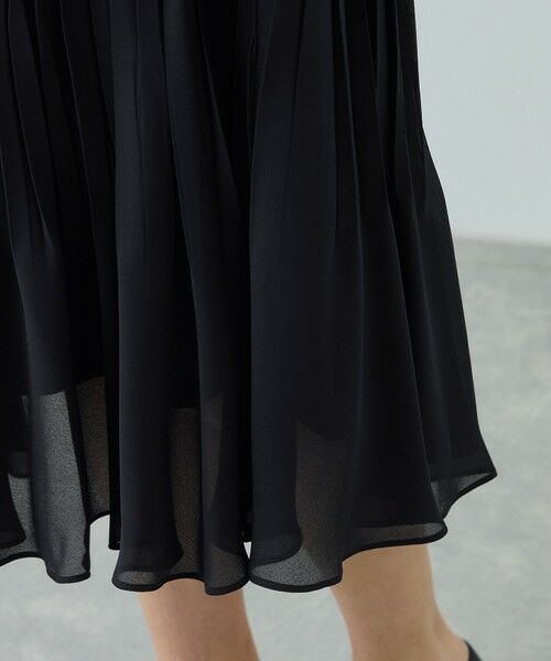 ROPE' / ロペ ロング・マキシ丈ワンピース | ジョーゼットシフォンプリーツワンピース/26SS | 詳細23