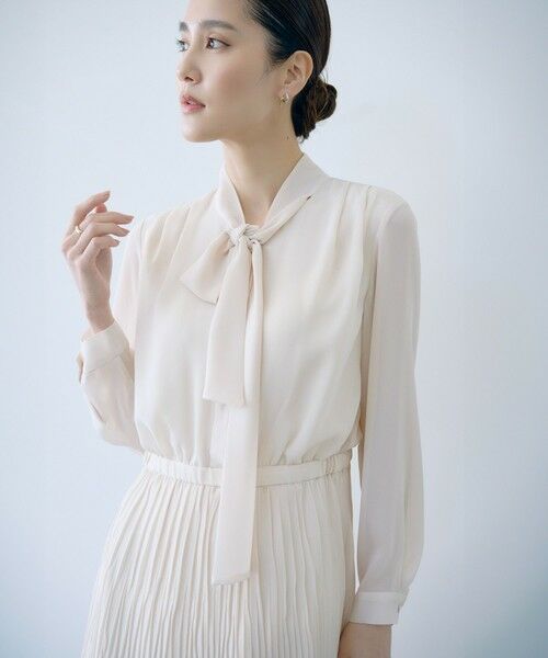 ROPE' / ロペ ロング・マキシ丈ワンピース | ジョーゼットシフォンプリーツワンピース/26SS | 詳細28