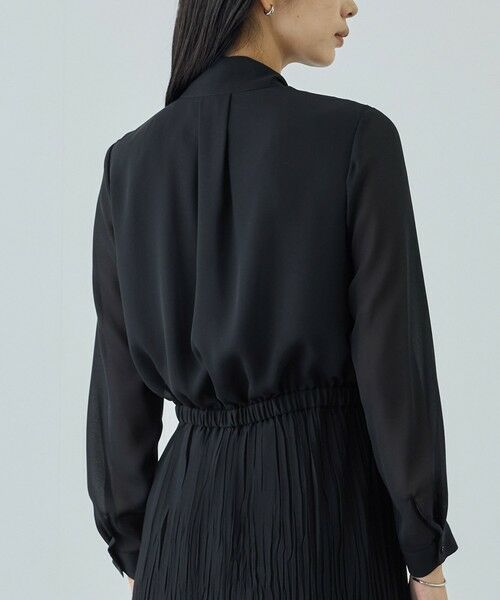 ROPE' / ロペ ロング・マキシ丈ワンピース | ジョーゼットシフォンプリーツワンピース/26SS | 詳細4