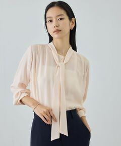 ROPE' / ロペ シャツ・ブラウス | ボウタイブラウス/イージーケア・26SS