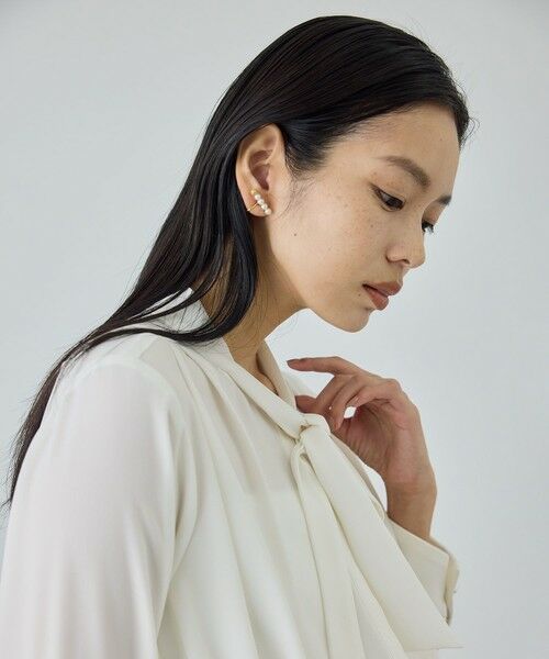 ROPE' / ロペ シャツ・ブラウス | ボウタイブラウス/イージーケア・26SS | 詳細4