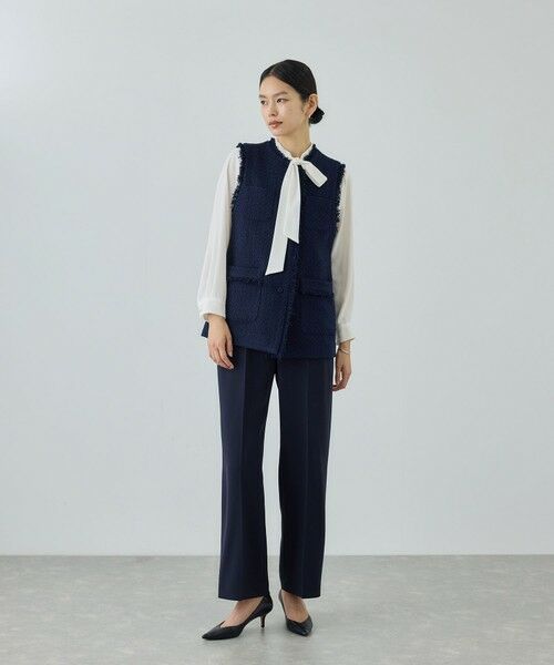 ROPE' / ロペ シャツ・ブラウス | ボウタイブラウス/イージーケア・26SS | 詳細5