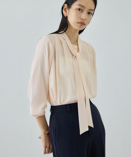 ROPE' / ロペ シャツ・ブラウス | ボウタイブラウス/イージーケア・26SS | 詳細8