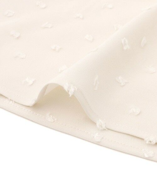 ROPE' / ロペ シャツ・ブラウス | カットジャガードフリルブラウス/イージーケア | 詳細6