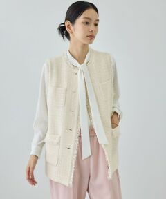 ROPE' / ロペ ベスト | ミックスツイードジレベスト/26SS