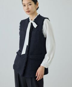 ROPE' / ロペ ベスト | ミックスツイードジレベスト/26SS