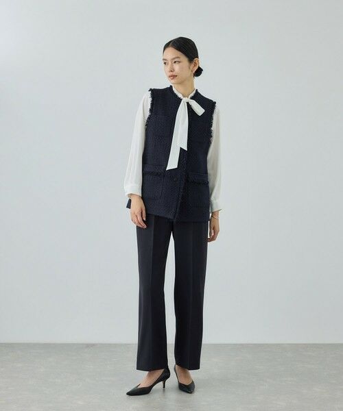 ROPE' / ロペ ベスト | ミックスツイードジレベスト/26SS | 詳細12