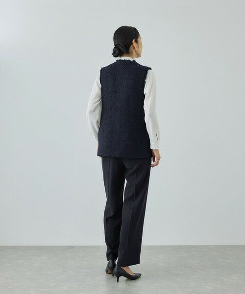 ROPE' / ロペ ベスト | ミックスツイードジレベスト/26SS | 詳細14