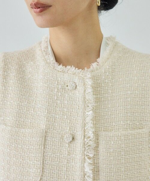 ROPE' / ロペ ベスト | ミックスツイードジレベスト/26SS | 詳細19