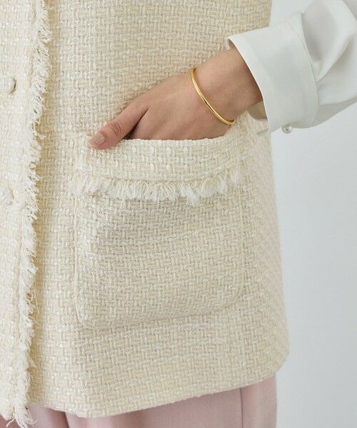 ROPE' / ロペ ベスト | ミックスツイードジレベスト/26SS | 詳細21