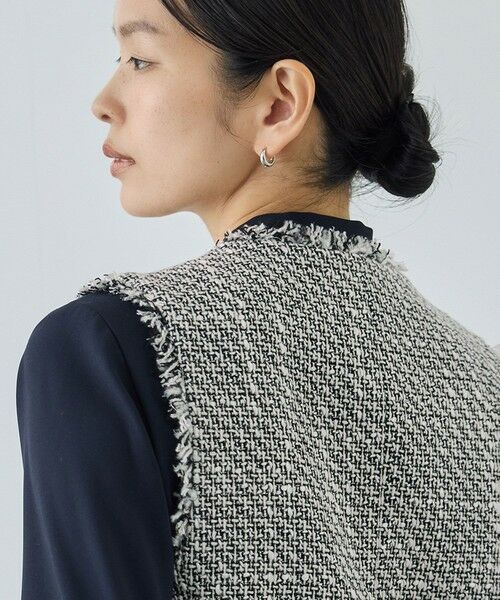 ROPE' / ロペ ベスト | ミックスツイードジレベスト/26SS | 詳細5