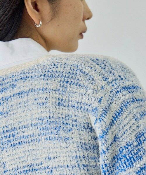 ROPE' / ロペ カーディガン・ボレロ | ツイードニットショート丈カーディガン/イージーケア | 詳細14