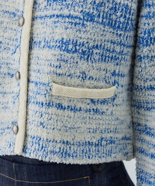 ROPE' / ロペ カーディガン・ボレロ | ツイードニットショート丈カーディガン/イージーケア | 詳細17