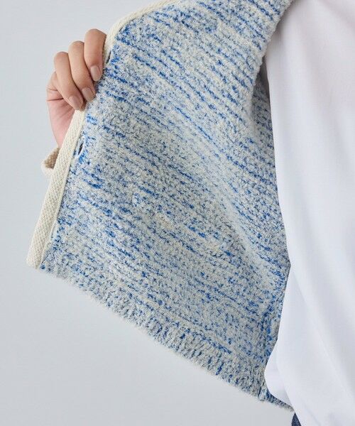 ROPE' / ロペ カーディガン・ボレロ | ツイードニットショート丈カーディガン/イージーケア | 詳細18