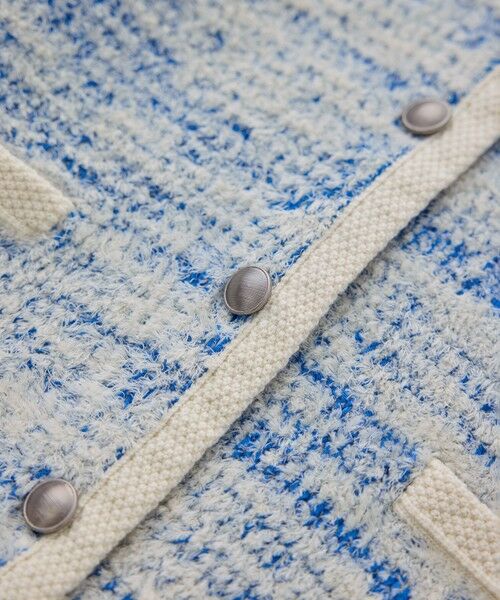 ROPE' / ロペ カーディガン・ボレロ | ツイードニットショート丈カーディガン/イージーケア | 詳細19