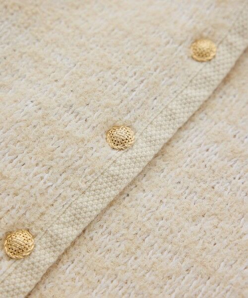 ROPE' / ロペ カーディガン・ボレロ | ツイードニットショート丈カーディガン/イージーケア | 詳細20