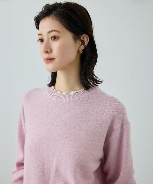 ROPE' / ロペ ニット・セーター | スーパーファインメリノウールスパンコールニット | 詳細16