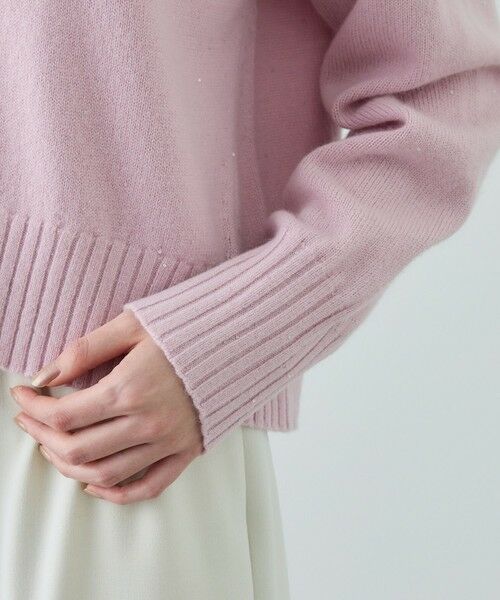 ROPE' / ロペ ニット・セーター | スーパーファインメリノウールスパンコールニット | 詳細29