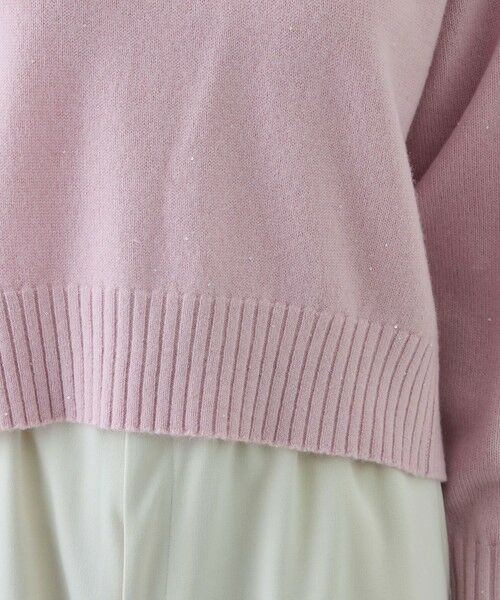 ROPE' / ロペ ニット・セーター | スーパーファインメリノウールスパンコールニット | 詳細30