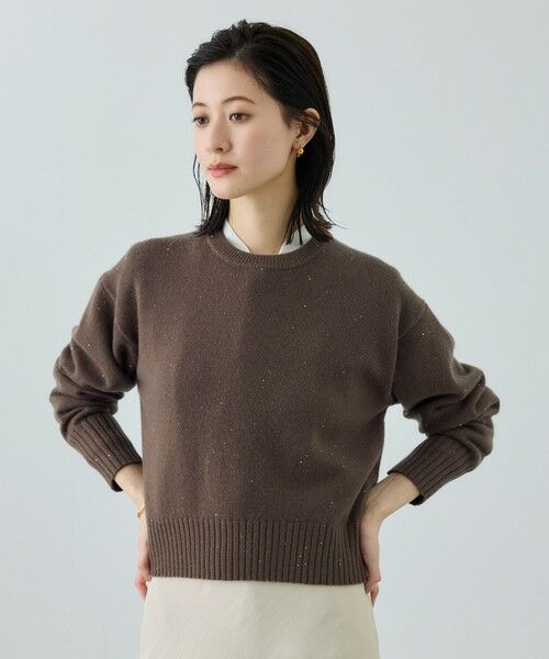 ROPE' / ロペ ニット・セーター | スーパーファインメリノウールスパンコールニット | 詳細5