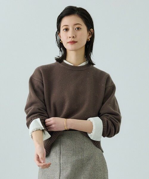 ROPE' / ロペ ニット・セーター | スーパーファインメリノウールスパンコールニット | 詳細7