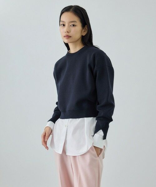 ROPE' / ロペ スウェット | スウェットライクコンパクトニットプルオーバー/イージーケア | 詳細16