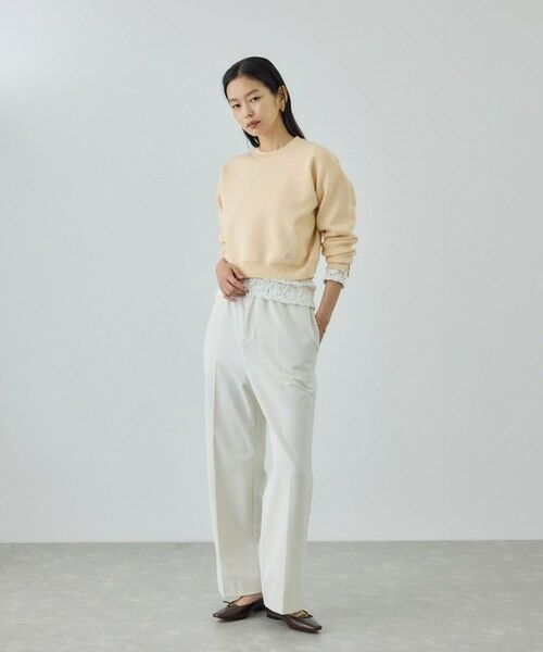 ROPE' / ロペ スウェット | スウェットライクコンパクトニットプルオーバー/イージーケア | 詳細2