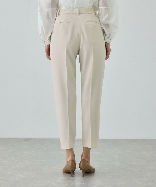 ROPE' / ロペ スラックス・ドレスパンツ | トリアセダブルクロス テーパードパンツ/イージーケア・セットアップ対応・26SS | 詳細14