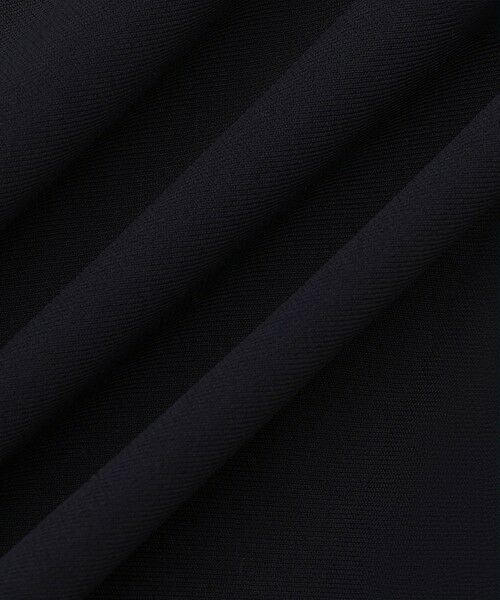 ROPE' / ロペ ノーカラージャケット | トリアセダブルクロス クルーネックジャケット/イージーケア・セットアップ対応・26SS | 詳細21